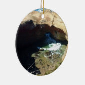 デビルズパンクボウル,オレゴン州沿岸 セラミックオーナメント (右)