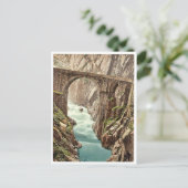 デビルズブリッジ、アンデルマット、スイスヴィンテージポー ポストカード (スタンド正面)