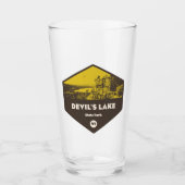 デビルズレイク州パークウィスコンシン タンブラーグラス (正面)