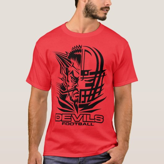 デビルズ フットボール Tシャツ (正面)