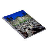 デビルズ·ポストパイルの玄武岩層 ノートブック (右側)