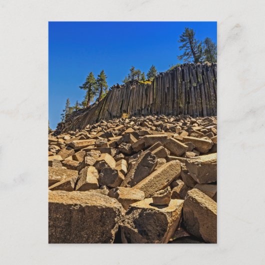 デビルズ・ポストパイル国定記念物 ポストカード (正面)