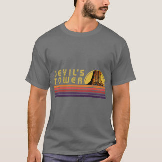 デビルソワー レトロ ヴィンテージ ストライプ ビンテージ Tシャツ