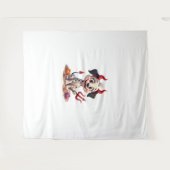 デビルダルマチアいたずら タペストリー (正面(横))