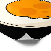 デビルドエッグコスチューム悪魔の角ハロウィンラブエッグ ポスター (角)