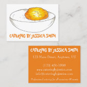 デビルドエッグシェフフードケータリングカテラー調理師 名刺 (正面/裏面)