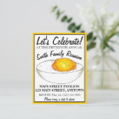 デビルドエッグ年間BBQピクニックファミリー懇親会パーティー インビテーションポストカード (スタンド正面)