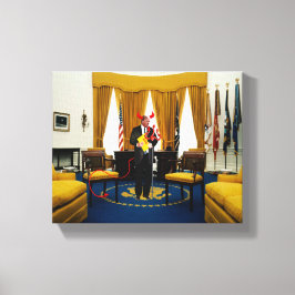 デビルドナルドトランプ盗み文書キャンバスプリント キャンバスプリント