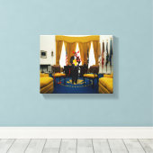 デビルドナルドトランプ盗み文書キャンバスプリント キャンバスプリント (インサイチュ (ウッドフロア))