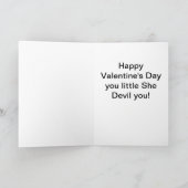 デビルバレンタインデーカード シーズンカード (内部)