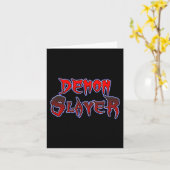 デビルホラーハロウィーン カード (黄色い花)