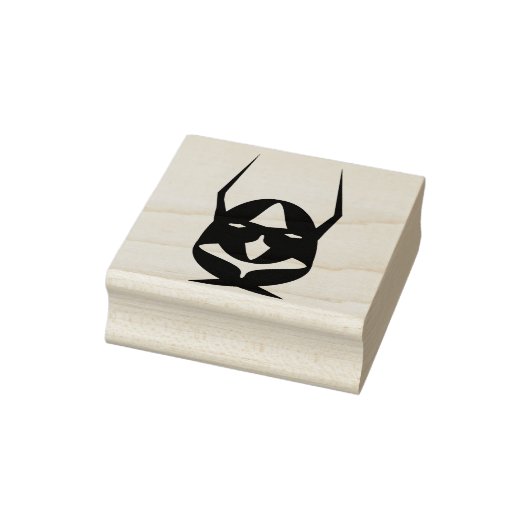 デビルマスクシルエットアートスタンプ ラバースタンプ (スタンプ)