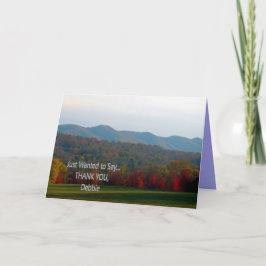 デビーのサンキューカード サンキューカード