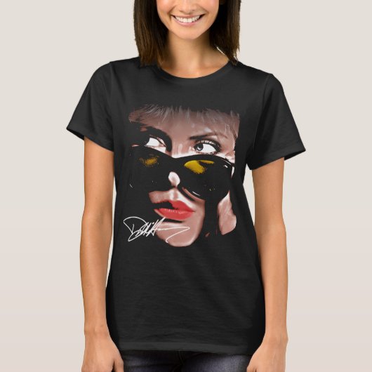 デビー・ハリー　ブロンディバンド Tシャツ (正面)
