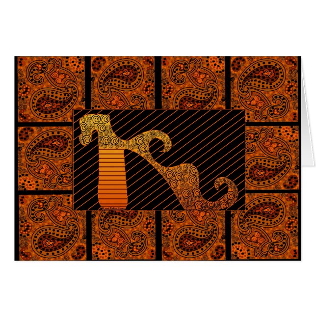 デビーJensen著ペイズリーの靴マニアVI (正面横)