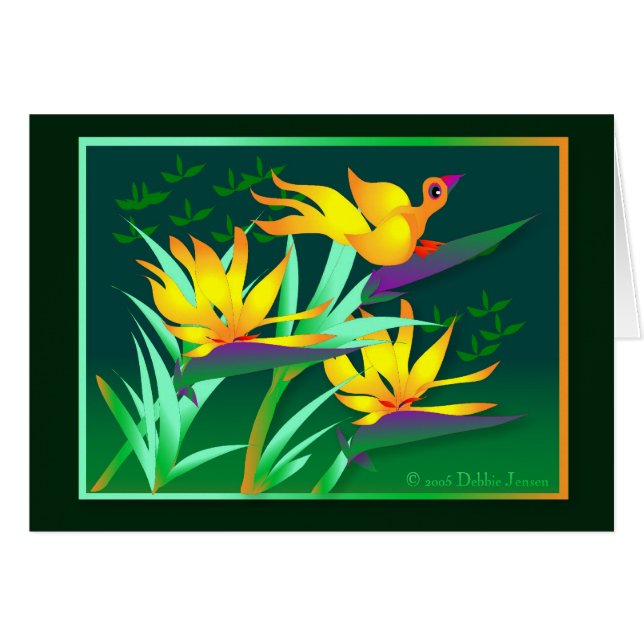 デビーJensen著楽園の小鳥 (正面横)