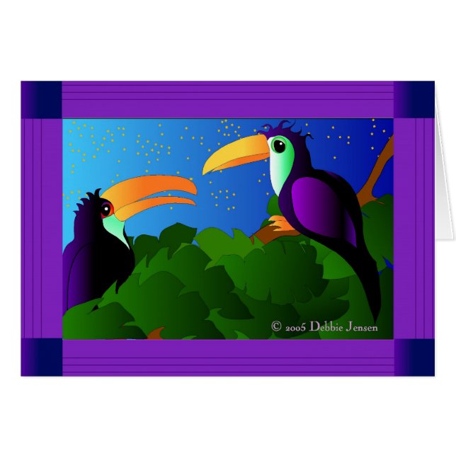 デビーJensen著楽園のToucans (正面横)