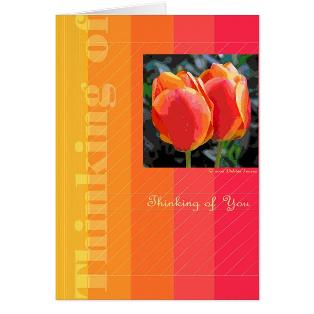 デビーJensen著2本のチューリップ (正面)