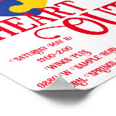 デビ絵を描ーハート出ろ!ポスター ポスター (角)