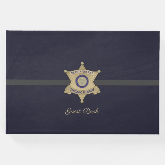 デピュティシェリフゲストブック ゲストブック (正面)