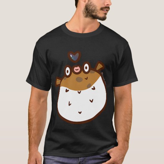 デピーなフグ Tシャツ (正面)