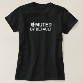 デフォルトのミニマルTシャツでミュート – オーディオV2 Tシャツ