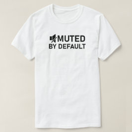 デフォルトのミニマルTシャツオーディオV1でミュート Tシャツ
