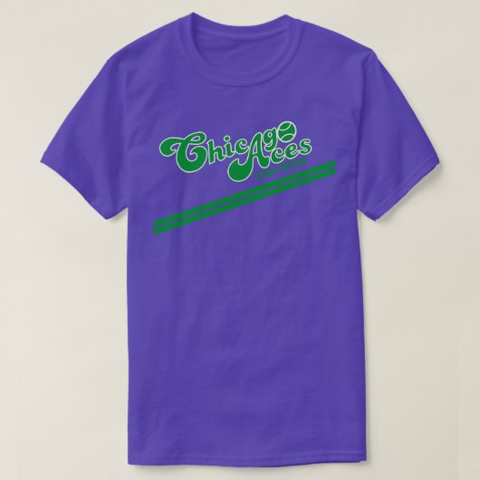 デフシカゴエイスチームテニス1975 Tシャツ (デザイン正面)