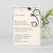 デフランスのコバラブラッククリーム記念日 招待状 (スタンド正面)