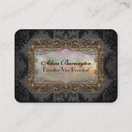 デブサレアエレガント金ゴールドプロフェッショナル 名刺