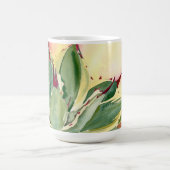 デブラリーBaldwin著リュウゼツランの水彩画のマグ マグカップ (中央)