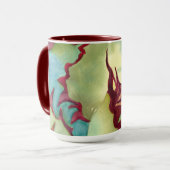 デブラリーBaldwin著リュウゼツランの水彩画のマグ マグカップ (正面左)