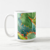 デブラリーBaldwin著リュウゼツランの水彩画のマグ マグカップ (左)