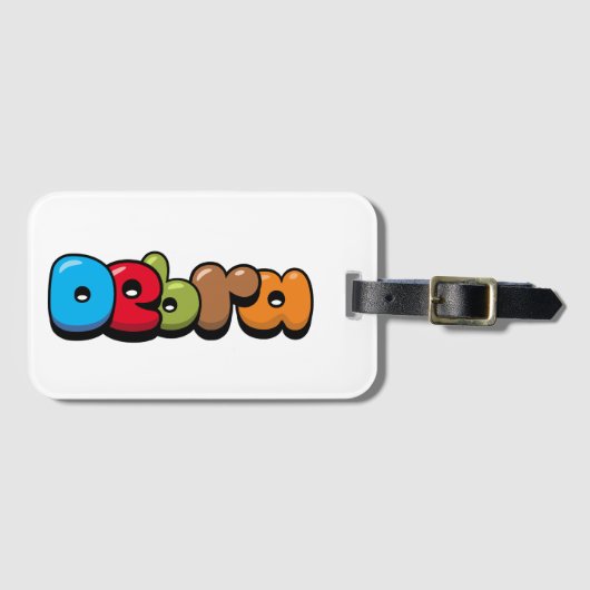 デブラ ラゲッジタグ (正面横)