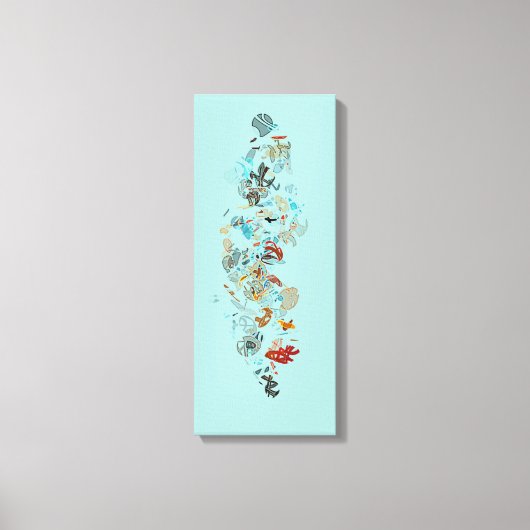 デブリII キャンバスプリント (正面)