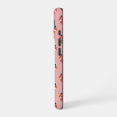 デブ赤パンダ iPhone 16ケース (左側面)