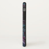 デプスブルーピンク抽象芸術のフラクタルアート名 Case-Mate iPhoneケース (裏面/左)