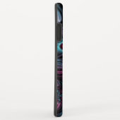 デプスブルーピンク抽象芸術のフラクタルアート名 Case-Mate iPhoneケース (裏面/右)