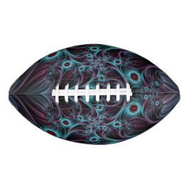 デプスブルーピンク抽象芸術フラクタル アメリカンフットボール