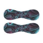 デプスブルーピンク抽象芸術フラクタル 野球ボール (パネル)