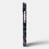 デプスブルーピンク抽象芸術フラクタル Case-Mate iPhoneケース (裏面 / 左)