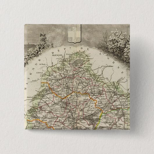 デプト·デラ·サルテ 缶バッジ (正面)