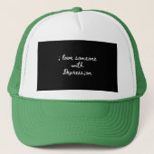 ；デプレスで人を愛しなさい；オン キャップ (正面)