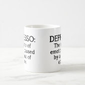 デプレッソ ジョーク入りマグカップ コーヒーマグカップ (中央)