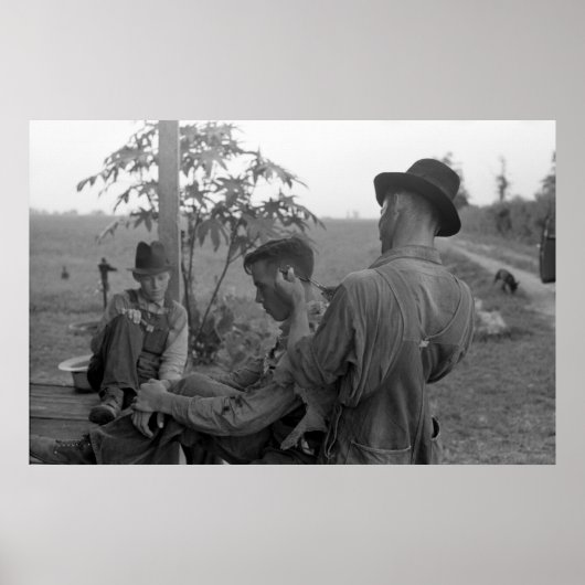 デプ素晴らしイスBarbershop 1930s ポスター (正面)