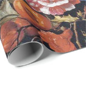 デヘムフローラ絵画花瓶 ラッピングペーパー (ロールコーナー)