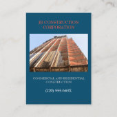 デベロッパーリモートコンサルタント建物建築 名刺 (正面)