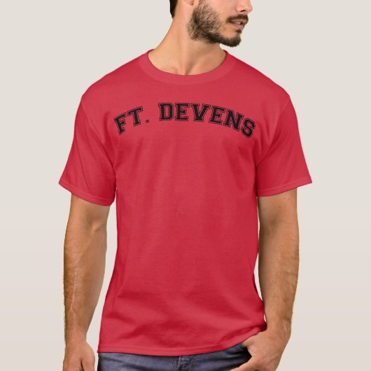 デベンズマサチューセッツの友達 Tシャツ (正面)