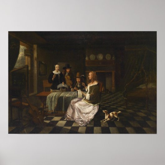 デホック – インテリア（4人） ポスター (正面)