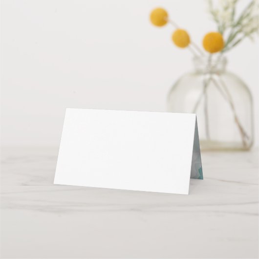 デボネアターコイズ結婚ズ プレイスカード (裏面)